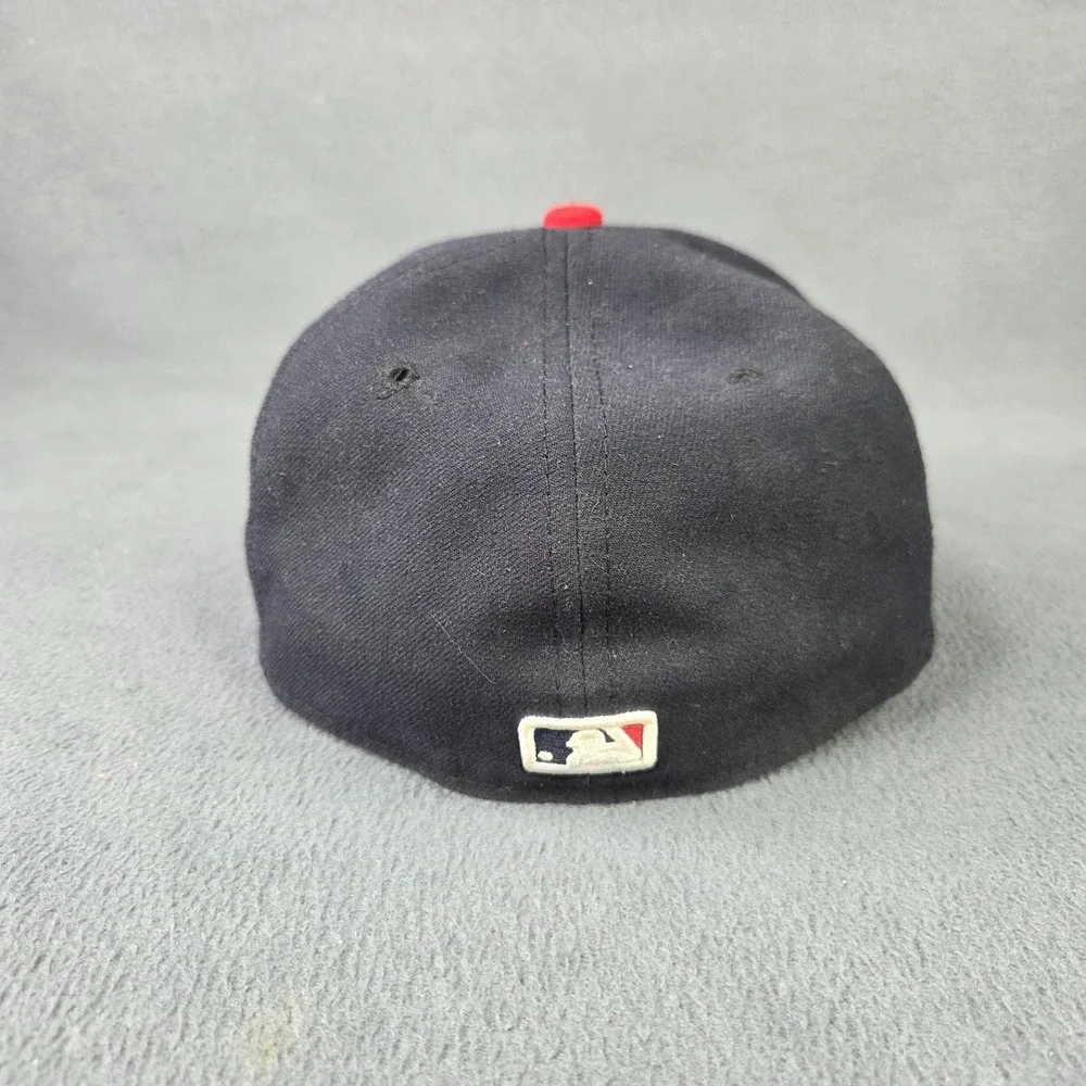New Era 59FIFTY Minnesota Twins‎ Fitted Hat Two Tone Size 7 1/4 Cap Embroidered